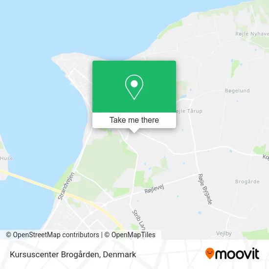 Kursuscenter Brogården map