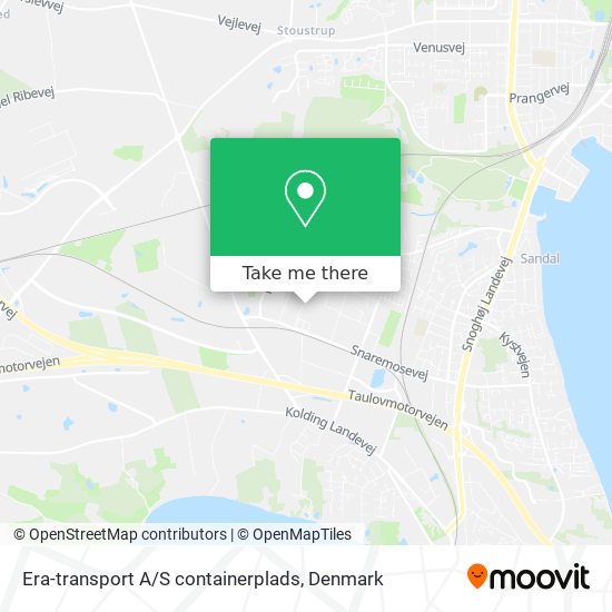 Era-transport A / S containerplads map