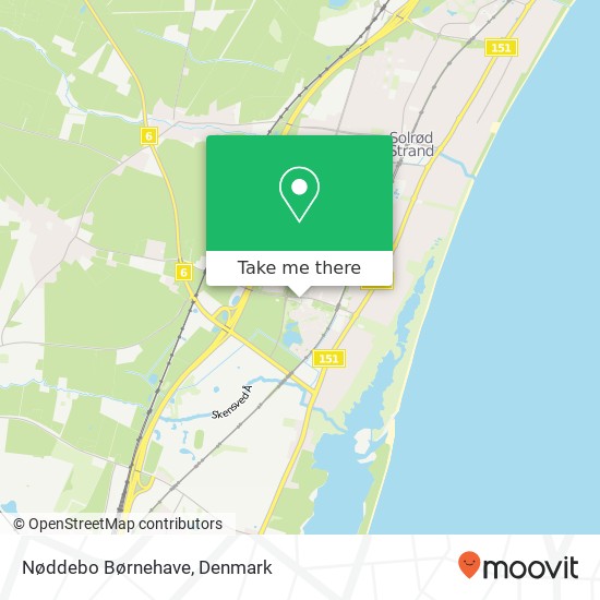 Nøddebo Børnehave map