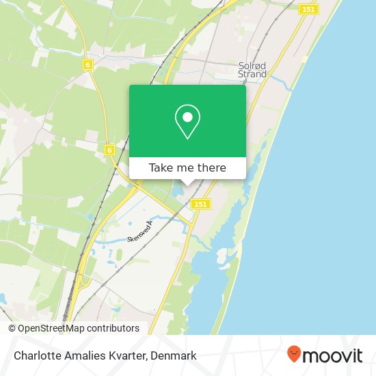 Charlotte Amalies Kvarter map