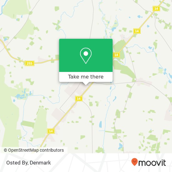 Osted By map