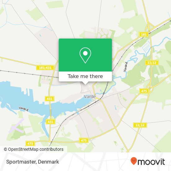 Sportmaster map