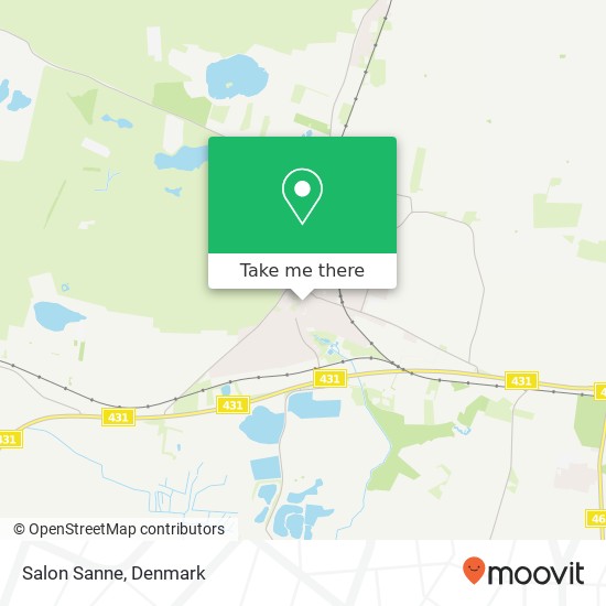 Salon Sanne map