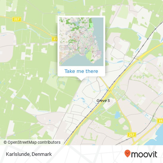 Karlslunde map