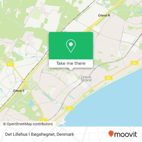 Det Lillehus I Bøgehegnet map