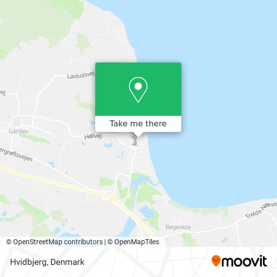 Hvidbjerg map