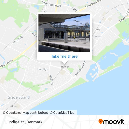 How to get to Hundige st. Greve by Bus or Train?