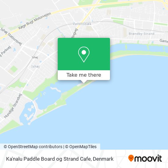 Ka'nalu Paddle Board og Strand Cafe map