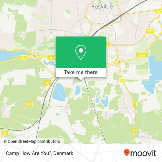 Camp How Are You? map