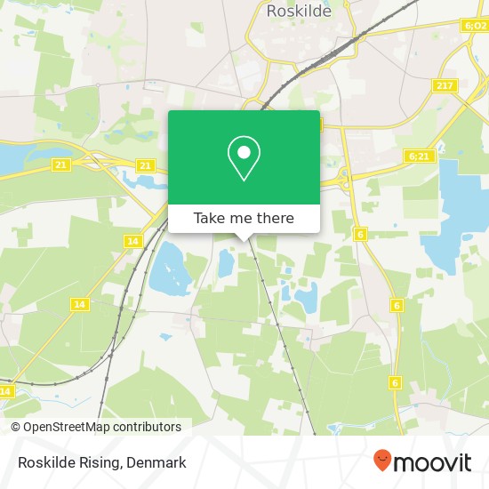 Roskilde Rising map