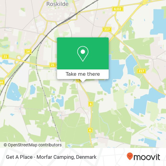 Get A Place - Morfar Camping map