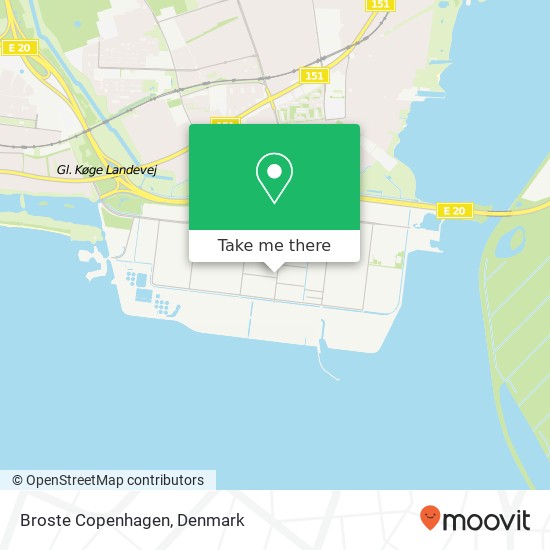 Broste Copenhagen map