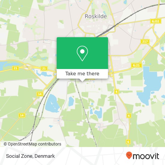 Social Zone map