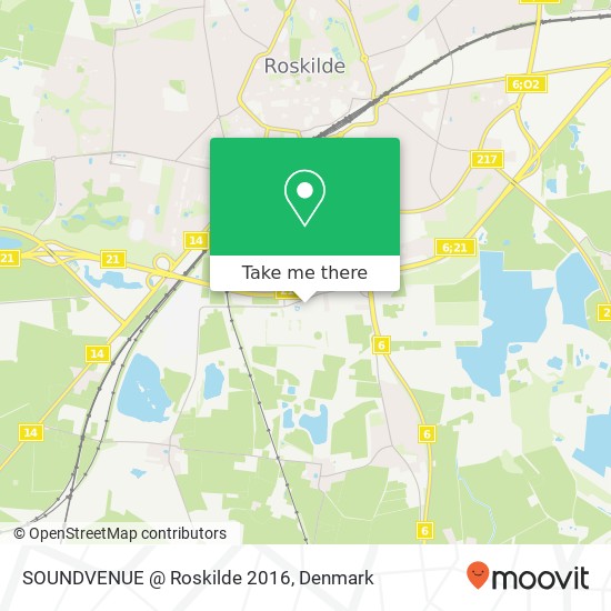 SOUNDVENUE @ Roskilde 2016 map