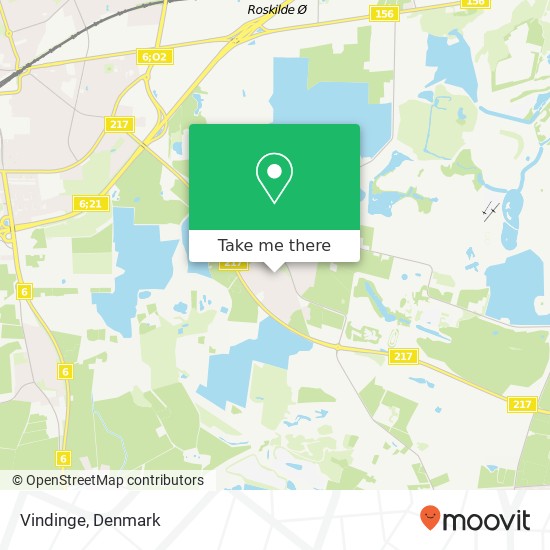 Vindinge map