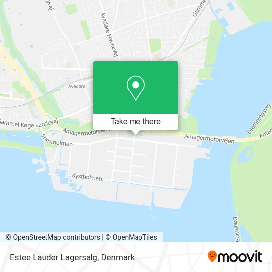 Estee Lauder Lagersalg map