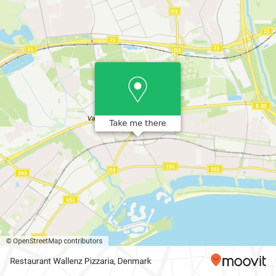 Restaurant Wallenz Pizzaria map