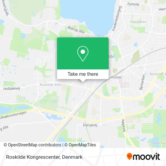 Roskilde Kongrescenter map