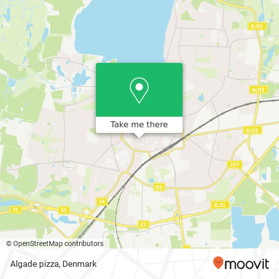 Algade pizza map