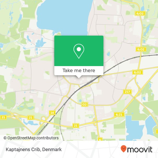 Kaptajnens Crib map