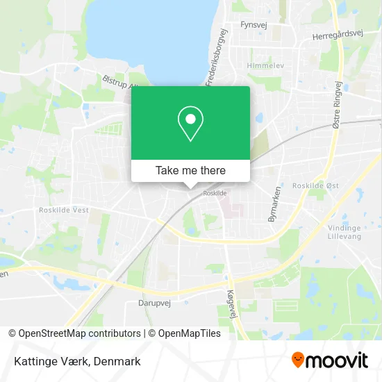 Kattinge Værk map