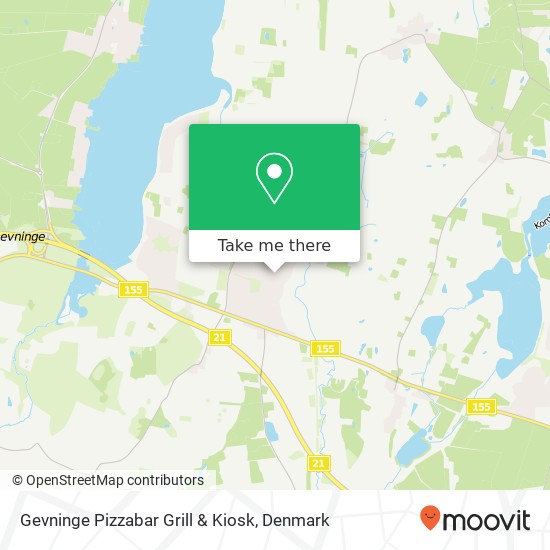 Gevninge Pizzabar Grill & Kiosk map