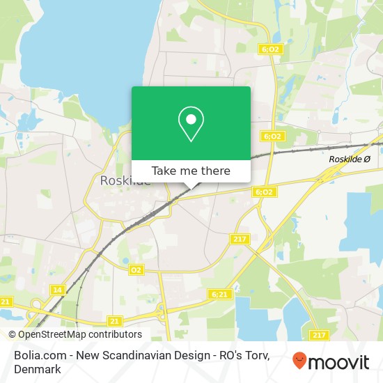 Bolia.com - New Scandinavian Design - RO's Torv map