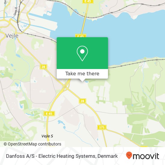 Danfoss A / S - Electric Heating Systems map