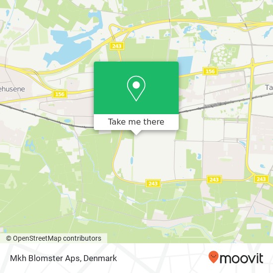 Mkh Blomster Aps map