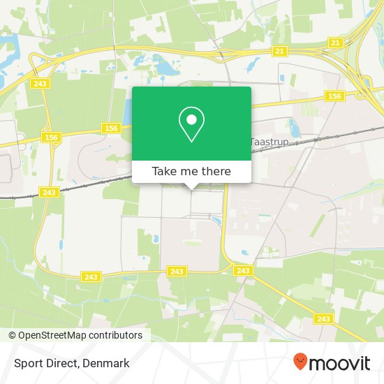 Sport Direct map