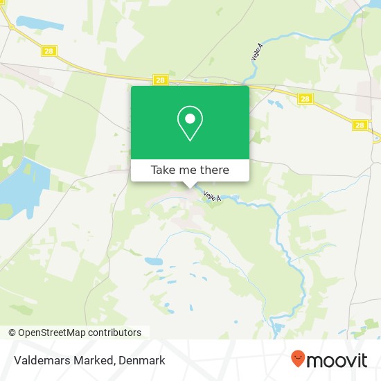 Valdemars Marked map