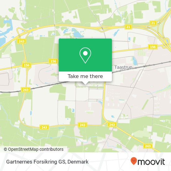 Gartnernes Forsikring GS map