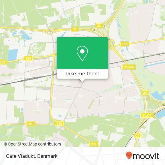 Cafe Viadukt map