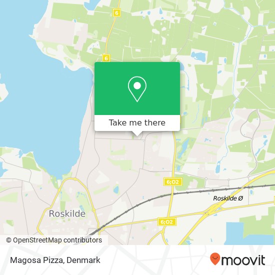 Magosa Pizza map