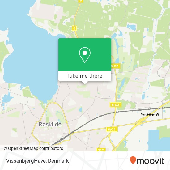 VissenbjergHave map