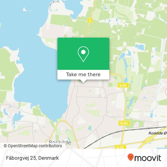 Fåborgvej 25 map