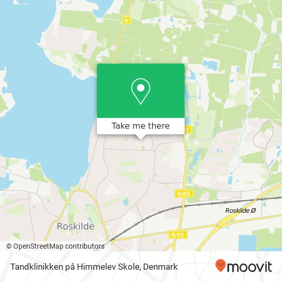 Tandklinikken på Himmelev Skole map