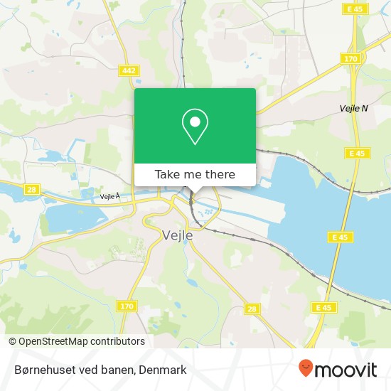 Børnehuset ved banen map