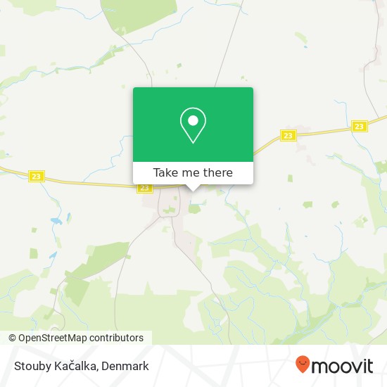 Stouby Kačalka map