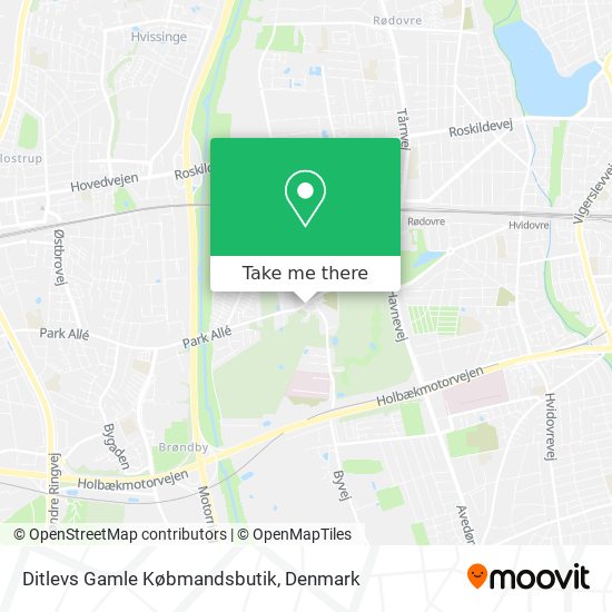 Ditlevs Gamle Købmandsbutik map