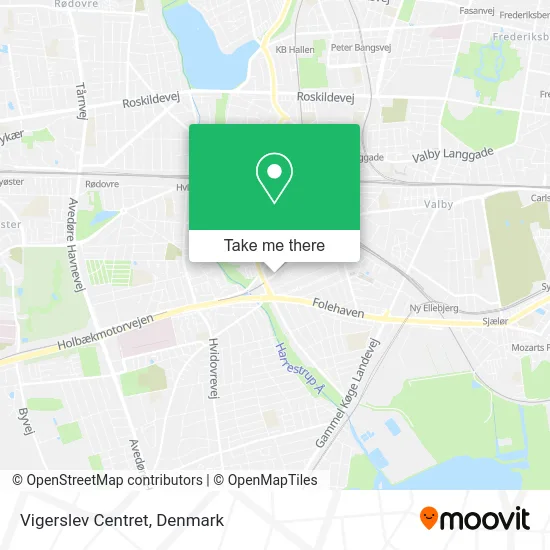 Vigerslev Centret map