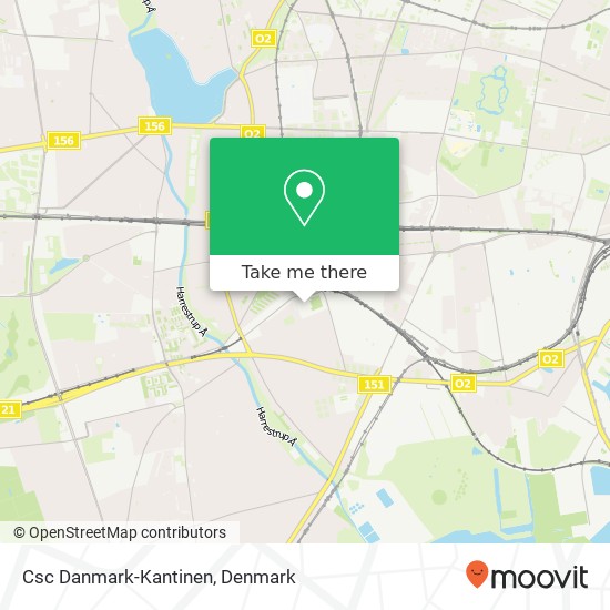 Csc Danmark-Kantinen map