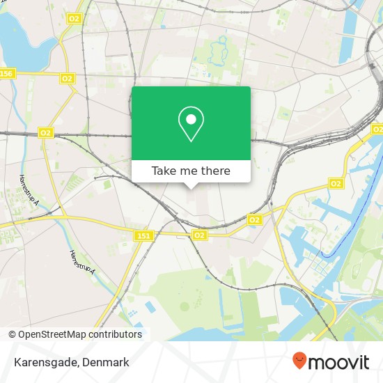 Karensgade map