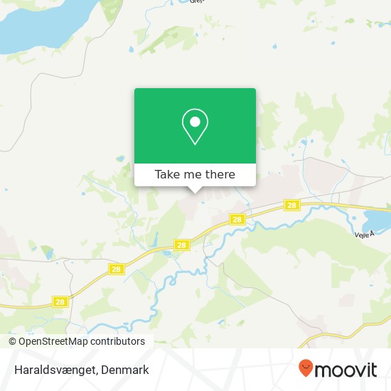 Haraldsvænget map