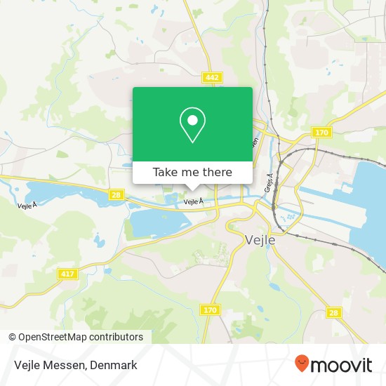 Vejle Messen map