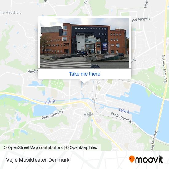 Vejle Musikteater map