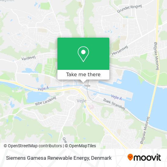 Siemens Gamesa Renewable Energy map