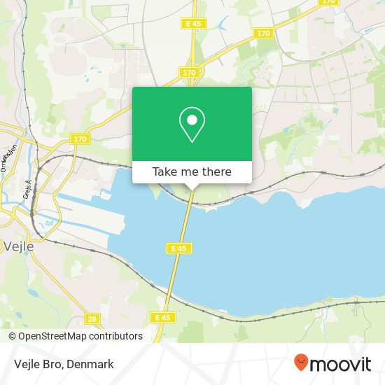 Vejle Bro map