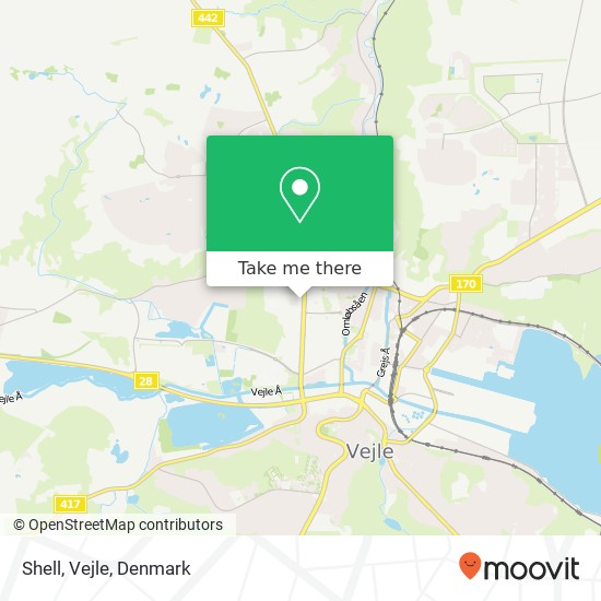 Shell, Vejle map