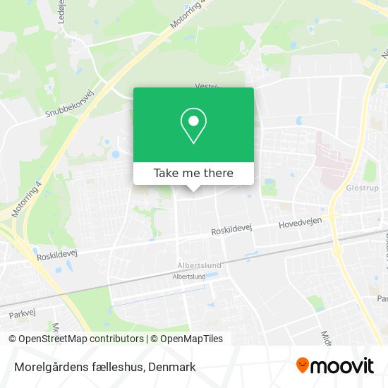 Morelgårdens fælleshus map
